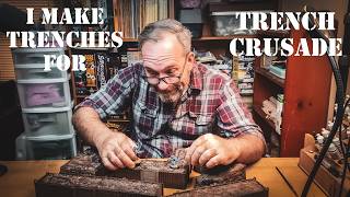 How I Made Trenches for Trench Crusade! #trenchcrusade #tabletopterrain #wargames #miniature