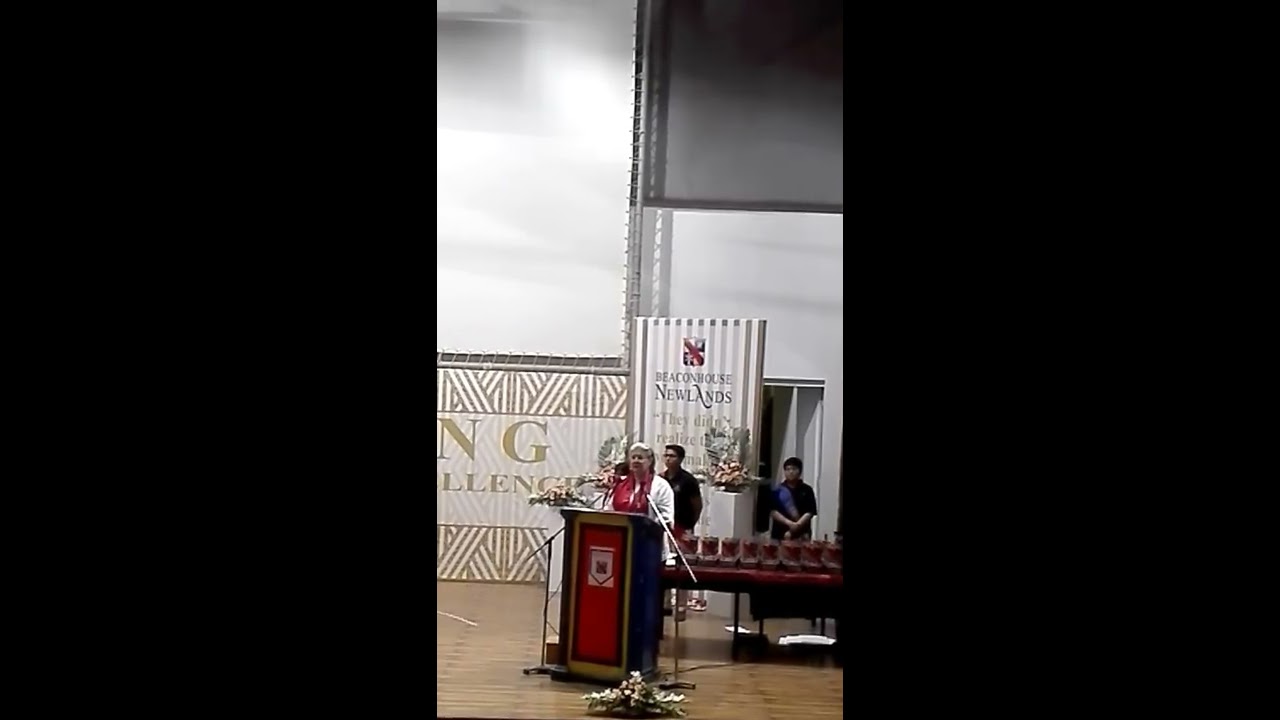 Beaconhouse Newlands School, Lahore - Speech Of Principal On First ...