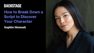 How to Break Down a Script to Discover Your Character