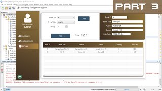 JavaFX Tutorial Part (3/3) - Book Shop Management System with Source Code