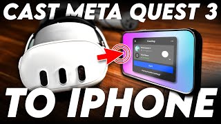 How to cast Meta Quest 3 to phone - EASY step-by-step instructions