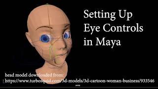 Maya Rigging Tutorial - Eye Control Setup