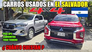 PRECIO DE LOS CARROS USADOS EN EL SALVADOR 😱 CONTACTO: +503 7780-8608