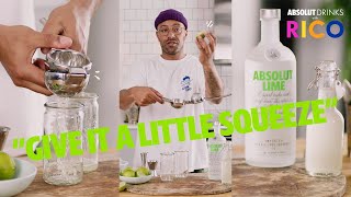 The Pineapple Martini | Absolut Drinks With Rico