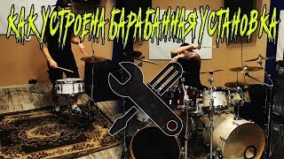 Как устроена барабанная установка \\ Виды сборки \\ Drum Kit Device