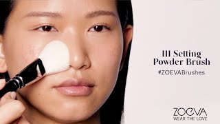 #ZOEVABrushes | 111 Setting Powder