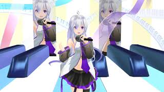 【MMD】弱音ハクで『motto☆派手にね！』