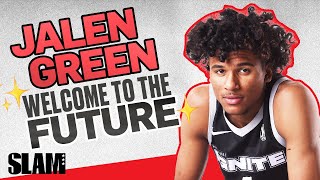 Jalen Green is READY FOR THE NBA!! G League Star to be Number One Pick? | SLAM Cover Shoot