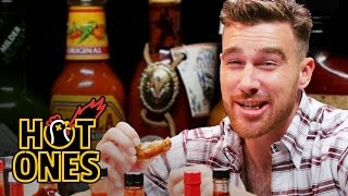 Travis Kelce Gets Woozy Eating Spicy Wings | Hot Ones