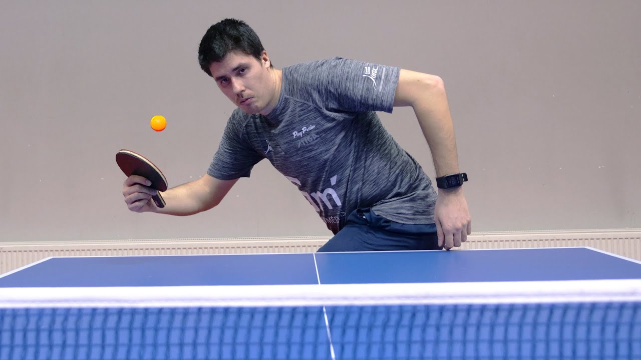 Table Tennis With An Olympic Player - YouTube