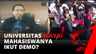 Klarifikasi Rektor Univ. Indo Global Mandiri Soal Biayai Mahasiswanya Ikut Demo | tvOne