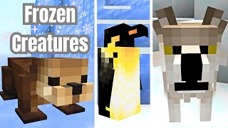 Animal Pack 500+ Add-On Bedrock Minecraft - Frozen Creatures ❄️