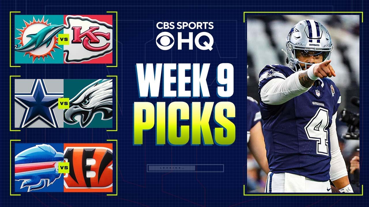 NFL Week 9 BETTING PREVIEW: Expert Picks For Each Game I CBS Sports ...