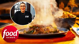 How To Make Sizzling Black Pepper Beef \u0026 Egg Fried Rice | Gok Wan's Easy Asian