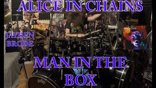 Jayden Brode. Alice In Chains - Man In The Box - Drum Cover. Ontario. PDP Carbon Fiber kit.