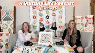 Episode 26: Getting Started in Pattern & Fabric Design, Storing Quilts, and Las Vegas Quilt Shops