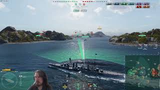 World of Warships - Genova: Impressive 108k Damage in a Tier 5 Cruiser