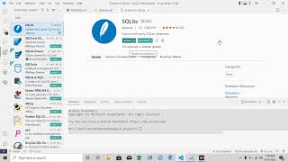 How to write SQL Queries on VS Code without System Installation