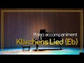 [L] Klärchens Lied (F.Schubert) Die Liebe, D.210 in Eb / Piano Accompaniment / Karaoke / MR