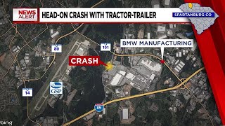 Coroner identifies driver killed in head-on crash with tractor-trailer in Greer