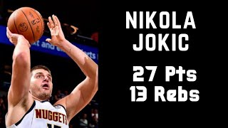 Nikola Jokic Highlights vs. Phoenix Suns | 10/20/21 | 27 Pts, 13 Rebs