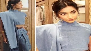 Tired of your old denims|Sonam Kapoor's Guide To Turn Denims Into Sari