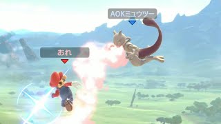 あの最強ミュウツー使いAOKさんとマッチングしました…【スマブラSP】