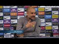 “when you have the momentum you have to close the door.” pep