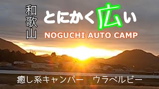 【キャンピングカー】御坊　野口オートキャンプ場　ワンコ連れキャンパー必見！