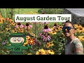 August garden Tour 2020: Dry Shade Planting & Deadheading Flowers Guide