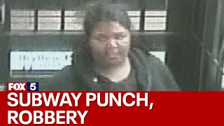 NYC crime: Woman punched, knocked to ground and robbed on subway