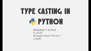 #9 Python Bangla Tutorial for Beginners | | Datatype Conversion and Type Casting