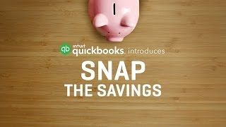 QuickBooks Introduces: Snap the Savings