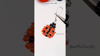 Beaded Ladybug 🐞#beadedaccessories #beads #beadedcrafts #beadedjewelry #jewelrybeads #diyjewelry