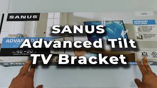 SANUS VLT6-B2 Premium Tilt Wall TV Mount for 46-90-Inch TV