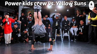 Infinity Warriors (Bboy Nana, Wato, Lil Kong, Orion) vs. Yellow Suns. Controversial decision