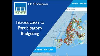 Webinar | Introduction to Participatory Budgeting