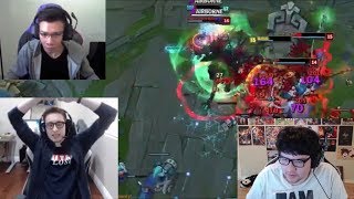 Imaqtpie duo Shiphtur Insane 2v5 | Bjergsen ULTIMATE FAIL | Scarra duo Dyrus | Faker | Lol Moments