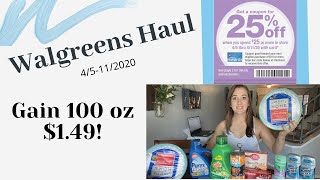 Walgreen's Spend $25 Deal! 4/5-11/2920. I $1.49 Per Item! I Printable Breakdown