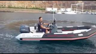 Entrega Zodiac Pro 550 Touring + Yamaha F70