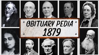 Famous People We've Lost in 1879 - Obituary in 1879
