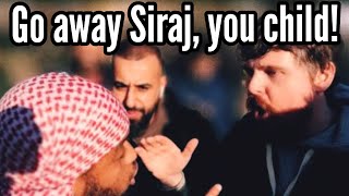 Dawah Clowns Interrupting Conversation, The Siraj Circus Comes To Bob (Full Video) | Speakers Corner