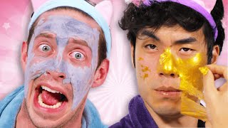 The Try Guys Try Extreme Korean Skincare Products