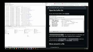 Emacs buffer list and moving between buffers