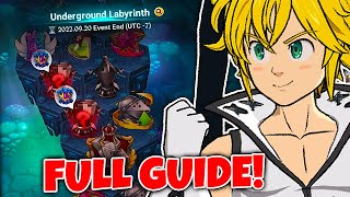 HOW TO BEAT LABYRINTH! FULL GUIDE TIPS \u0026 STRATEGIES | Seven Deadly Sins: Grand Cross