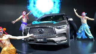 (4K) 2018世界新車大展~ INFINITI 當代傳奇劇場氣勢磅礡開場表演