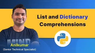 Python Class-37 : List & Dictionary Comprehensions [in Telugu]