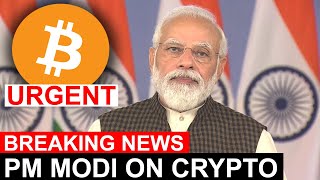 PM Modi on crypto | Indian crypto bill Latest news | Bitcoin Price prediction | Crypto news today |