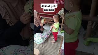 Akibat pelit sama mama krna getok #comedy #lucu #funny #bayilucu #cutebaby #comedy