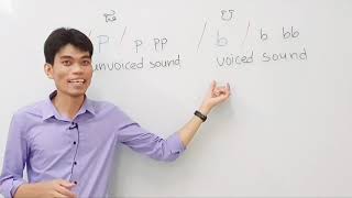 English Pronunciation - English Sounds /p/ vs /b/ | ការបញ្ចេញសំឡេង និងប្រកប​ពាក្យ - 01